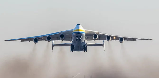 Сьогодні в небі над Гостомелем можна буде побачити «Мрію»