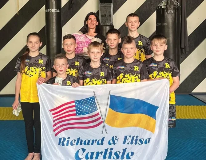 Американська письменниця українського походження Еліза Карлайл відвідала Ірпінь