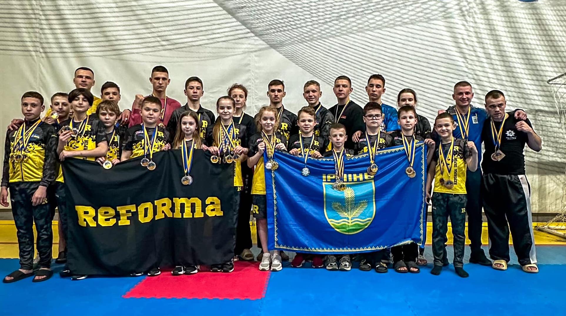Команда ірпінського спортклубу «Реформа» увійшла до п’ятірки кращих команд з кікбоксингу в Україні